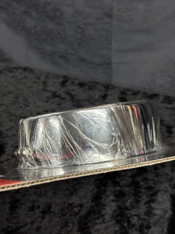 Хромированное отделочное кольцо для фары Harley-Davidson XL 1,8 дюйма для мотоциклистов 38-351 - Изображение 3 из 4