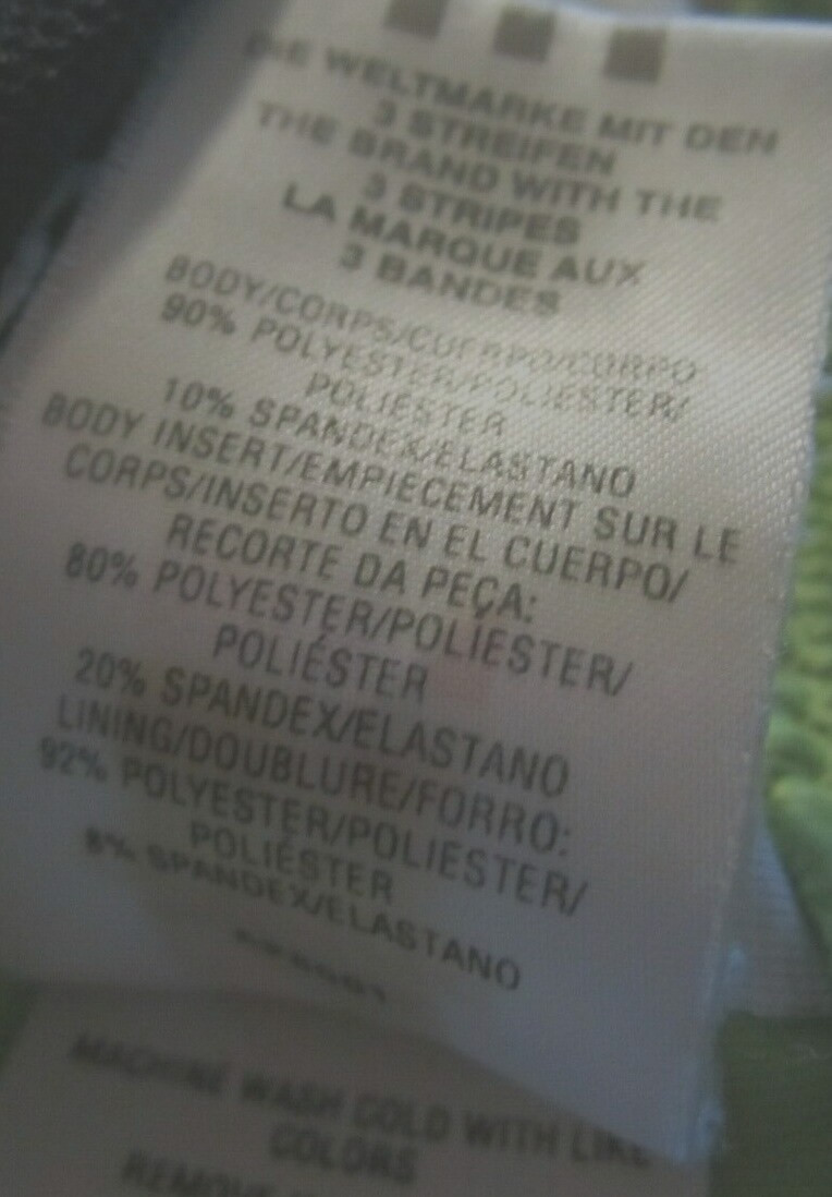 ADIDAS Green Climacool Compression Racerback Spor… - image 8