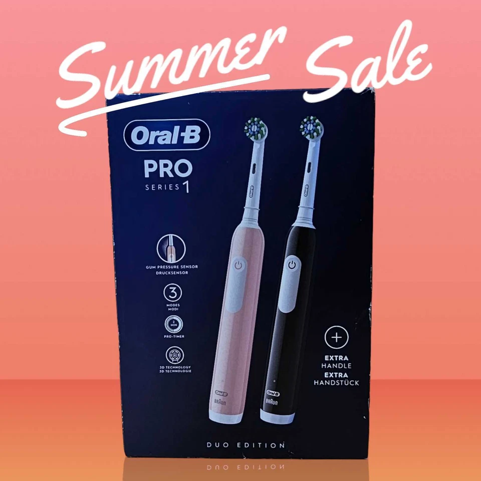 BESUCHE DEN ORAL-B-STORE Oral-B Pro Series 1 Elektrische Zahnbürste/Electric Toothbrush Pink/Black