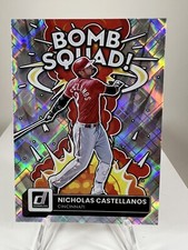 2022 Donruss Baseball Nicholas Castellanos Bomb Squad #BS-10 Diamond Reds