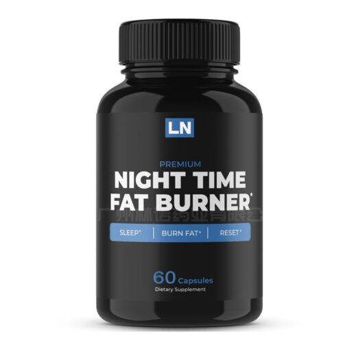 120 Capsules/2bottles Night Time Fat Burner Hunger Suppressant &Weight Loss60 Ct - Afbeelding 1 van 11