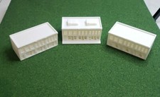N scale 1/160 3 Piece Town Buildings Pack City- Multi Use Buildings FREE SHIP