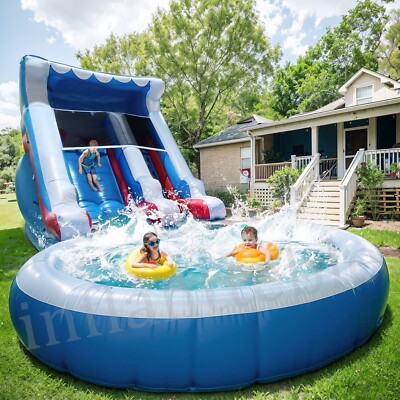 Swimming Pool Water Slide Jumpy House Inflatable Water Slide Park