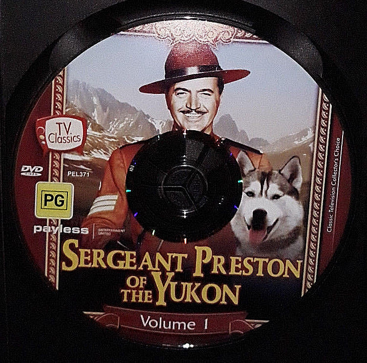 Sergeant Preston Of The Yukon (DVD) Volume One - Disc Only | eBay 