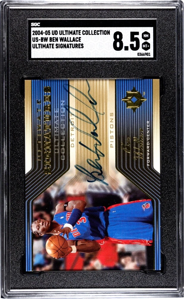 その他 UD Ben Wallace auto card その他 UD Ben Wallace auto card Ben Wallace Basketball Autographed