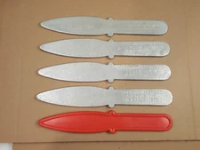 Lot of 5 PPCT Management Systems Inc. Police/Military Training Knives Preowned