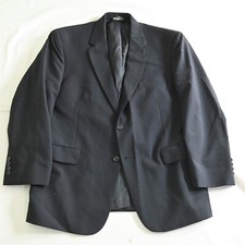 Jos A Bank 44S Navy Blue 100 Wool Blazer Suit Jacket Sport Coat