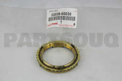 3303860030 Genuine Toyota RING SET, SYNCHRONIZER, NO.2 33038-60030