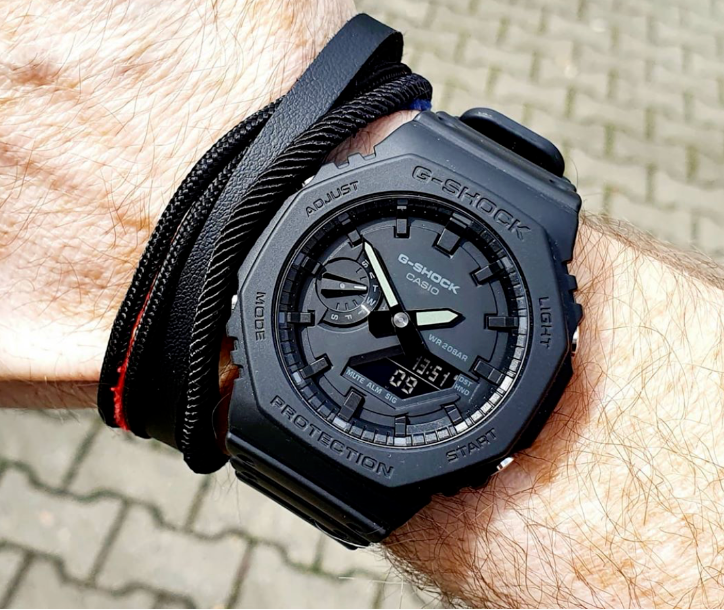 ☆ CASIO G-SHOCK GA-2100-1A1 オールブラック☆ gショック ジーショック G-SHOCK GA-2100 メンズ 腕時計