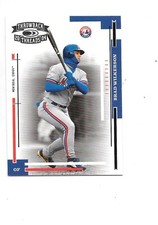 Brad Wilkerson 2004 Donruss Throwback Threads Baseball Card #117 Montreal Expos