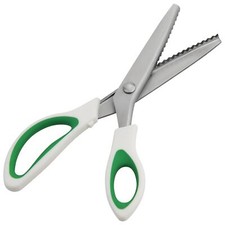 9" Pinking Shears Zig-Zag Craft Scissors Sharp Edge for Fabric Scrapbook
