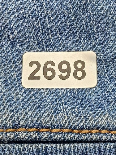 Susan Graver Women's Jeans Size 14 Light Blue Straight Mid Rise Stretch Denim - Picture 16 of 16