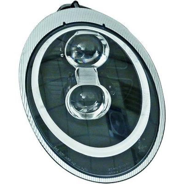 Scheinwerfer Passend FüR Set Porsche Baujahr 04-09 Klarglas/Schwarz-image