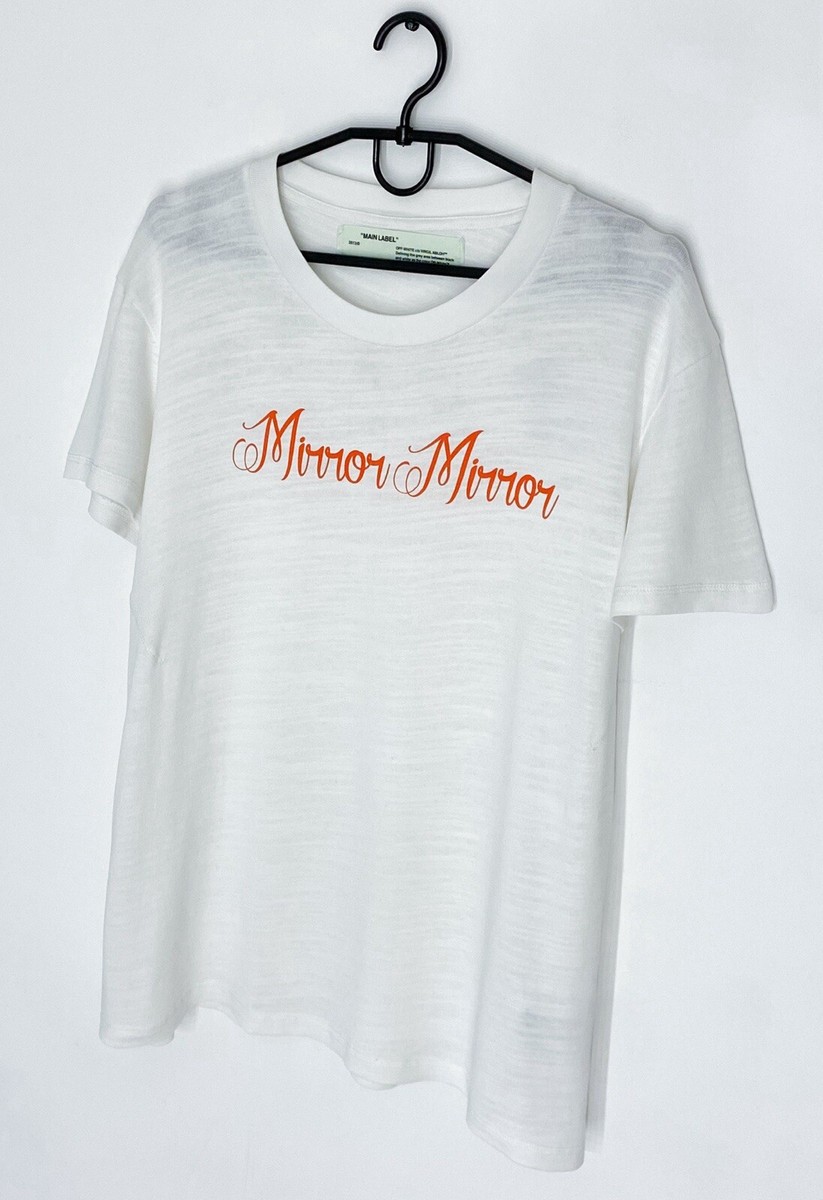 【OFF-WHITE】MIRROR SKULL L/S TEE BLACK Off-White Off-White Mirror Skull Black T-Shirt Size L | Grailed