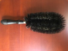 Brush Clothing Upholstery Drapes Lint 11 Loop Wood Handle Vtg