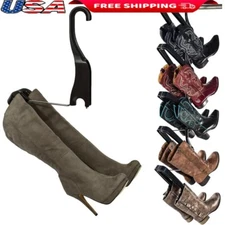 Boot Rack Hanging Storage Organizer 5 Pairs of Knee High Boots Space Saver New