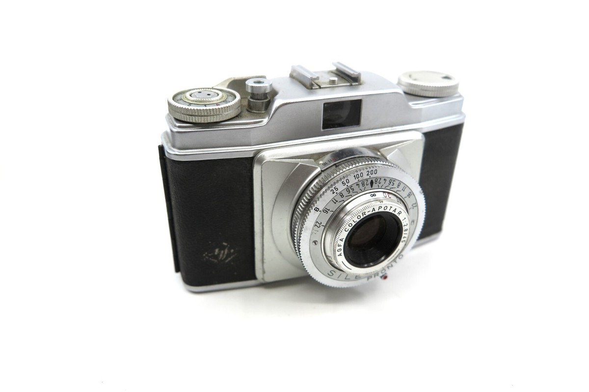Agfa Silette Pronto 35mm Viewfinder Camera with Color-Apotar 45mm