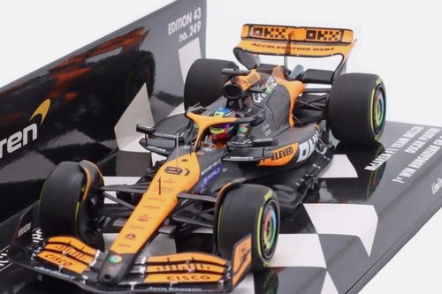 Oscar Piastri McLaren MCL38 1st Win Hungarian GP 2024 Scale 1/43 Minichamps - Picture 3 of 4
