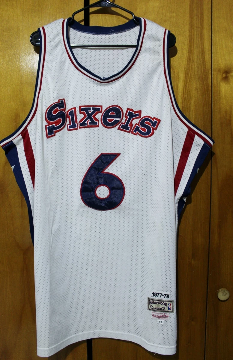 Mitchell and best sale ness sixers jersey