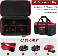 Case for Milwaukee 2848-20 M18 18V Cordless Li-Ion Tire Inflator Case Only 