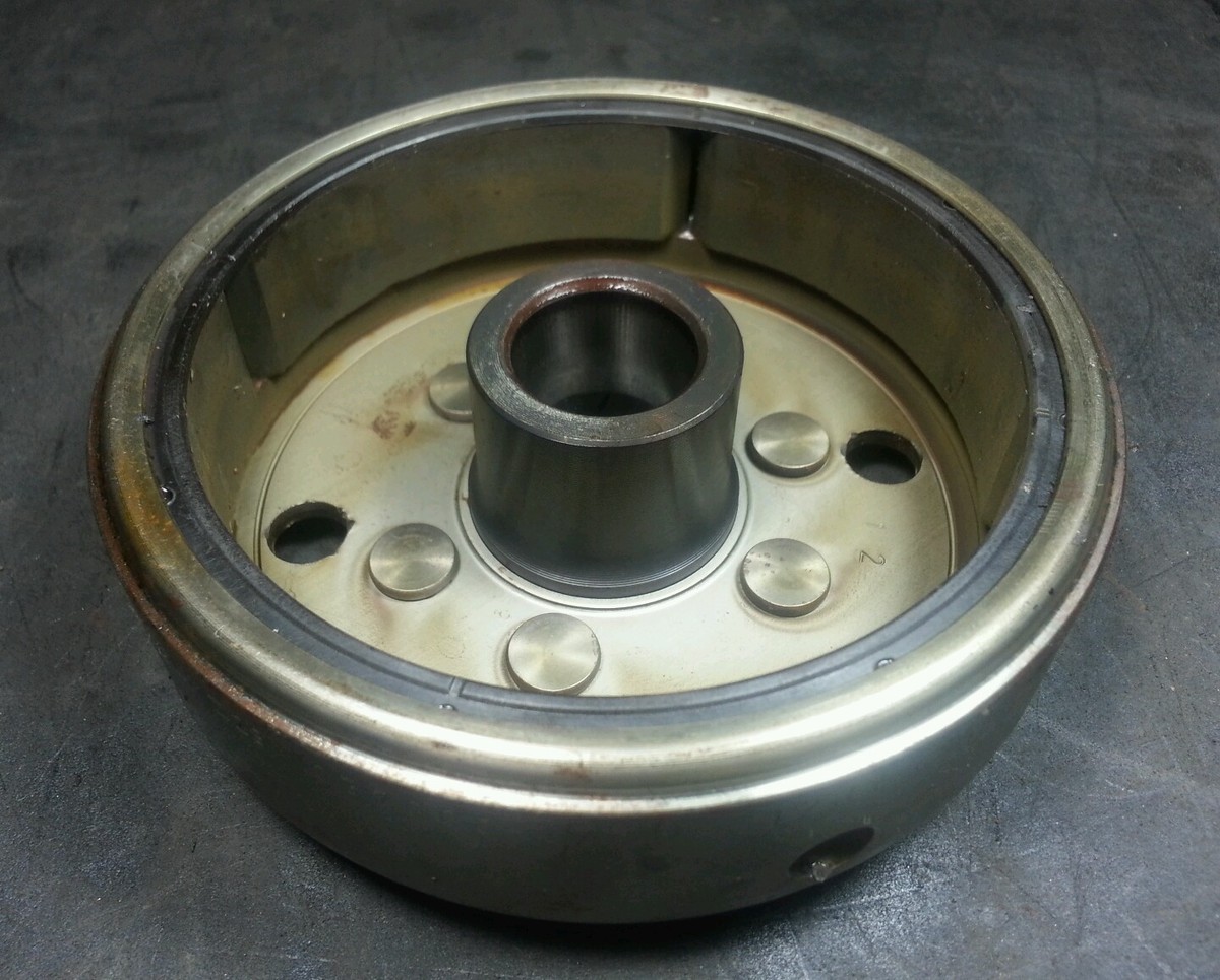 1990 90 Kawasaki ZX600 ZX 600 Ninja Engine Flywheel Rotor
