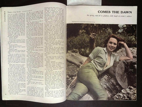 PLAYBOY US May 1957 DAWN RICHARD Peaches Page @ EXCELLENT @ - Picture 5 of 6