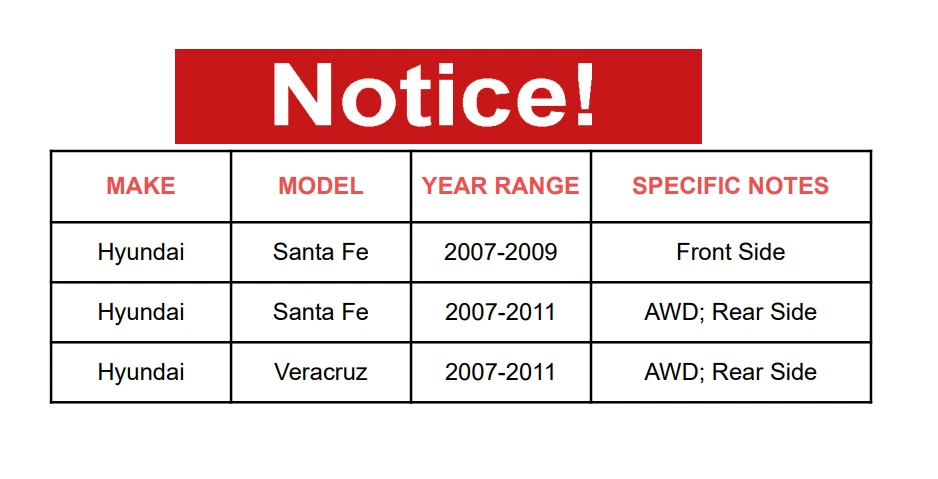 2-колесный подшипник и ступица в сборе для Hyundai Santa Fe 2011-2014 Kia Sorento полный привод - Изображение 2 из 4