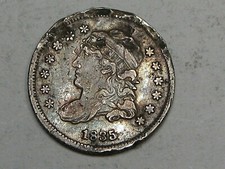 1835 Bust Half Dime - XF But Rough.  #48