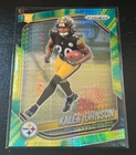 2025 Panini Prizm Football Hyper Kaleb Johnson #375