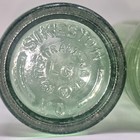 VINTAGE SET OF 4 COCA COLA COKE GREEN GLASS BOTTLE  10 FL OZ  — photo 6
