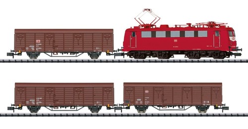 Trix 11162.1 | E-Lok BR 141 mit Güterzug DCC-Sound nur Lok + Wagen Spur N | Zustand: Neu