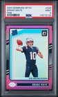 2024 PANINI DONRUSS OPTIC PINK #229 DRAKE MAYE ROOKIE RC PSA 9