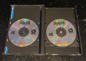 Ground Zero Texas Sega CD 2-Disc Game CIB Complete In Box 1993 Extremely Rare