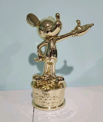 Mickey Mouse , Statue , Golden Mickey , From Disney Cruise Ship, New , Disney