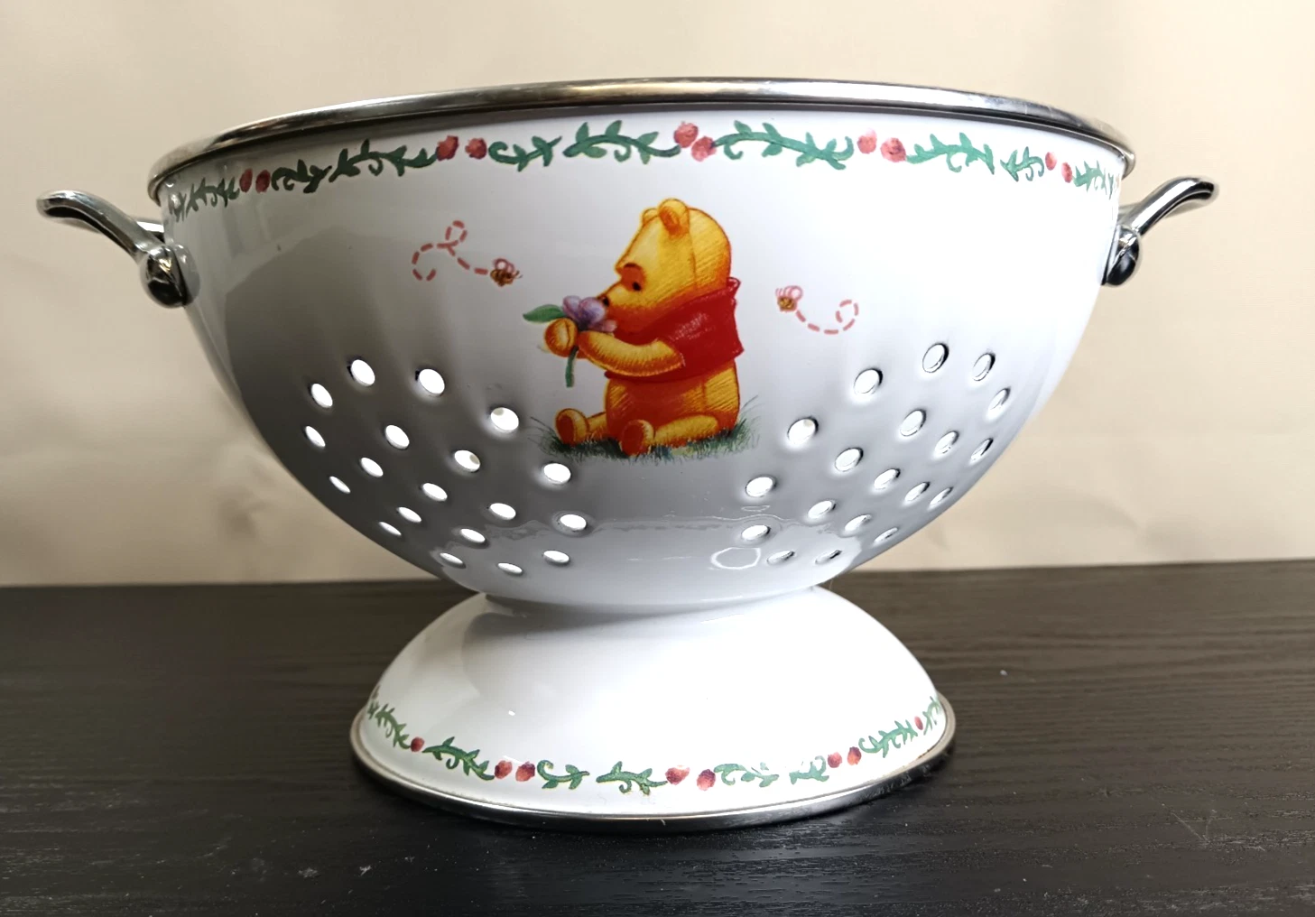 Simply Pooh Enamel Colander Disney Winnie The Pooh