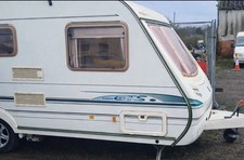 Abbey Vogue Caravan With Fixed Bed, End Bathroom And Lots Of Extras