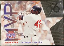 1996 Leaf - All-Star Game MVP Contenders Gold Exchange Baseball Mo Vaughn #7 NM