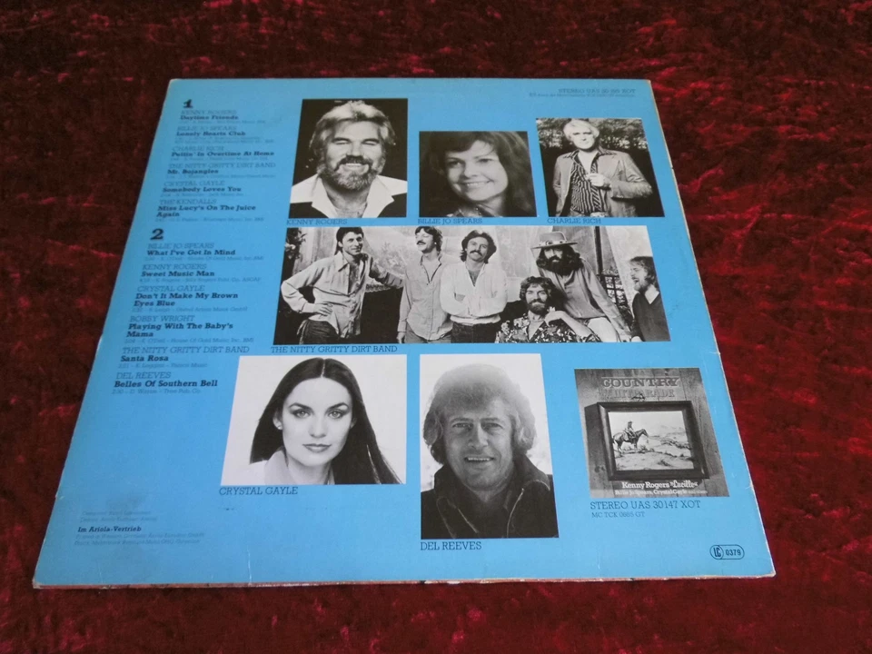 u.a. country hitparade vol.2 lp vinyl sampler - Bild 2 von 2