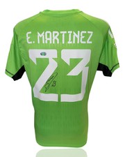 EMI MARTINEZ SIGNED 2022/23 ARGENTINA WORLD CUP HOME SHIRT (ACG CERT AG17864)