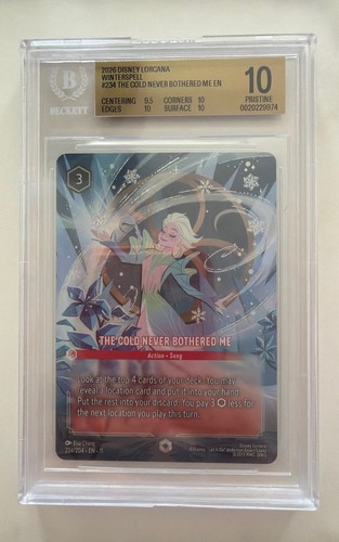 The Cold Never Bothered Me graded BGS 10 for sale on eBay