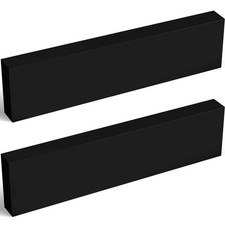 Colingmill 2 Pcs HDPE Plastic Block 1" x 3" x 12", Polyethylene Solid Plastic...