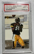 🔥2000 Collector's Edge Graded High Numbers #171 Plaxico Burress RC PSA 9🔥