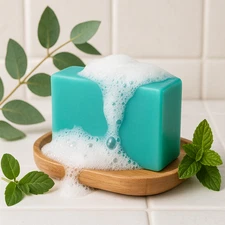 Handmade Soap - Natural Organic Eucalyptus Spearmint Bar