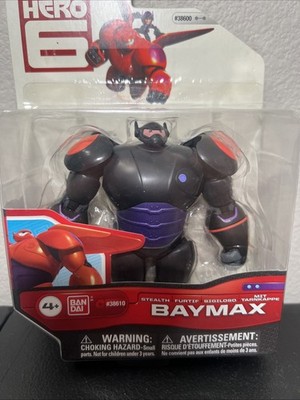 Bandai Big Hero 6 Six Stealth Baymax Black Suit Hard to Find Brand