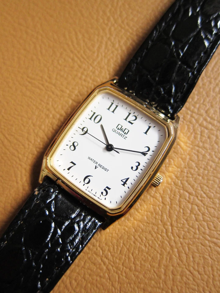 Q&Q (Citizen) Men’s Rectangular Quartz Watch w/ White Dial - Image 2 of 4