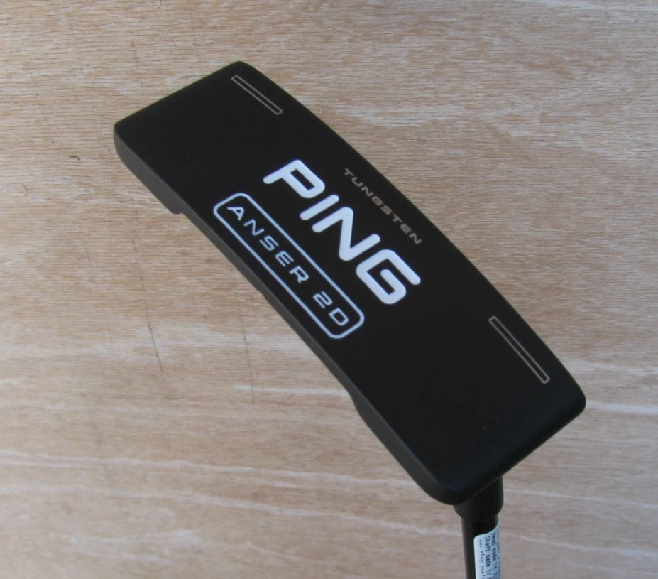 NEW PING ANSER 2D PUTTER 35 INCH RIGHT HANDED + HEADCOVER BLACK TUNGSTEN RH - Image 2 of 4