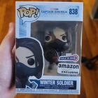 Funko Pop! Vinyl Marvel Winter Soldier #838 Amazon Exclusive Figure
