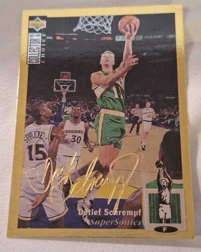 1994 Detlef Schrempf [Gold Signature] #111