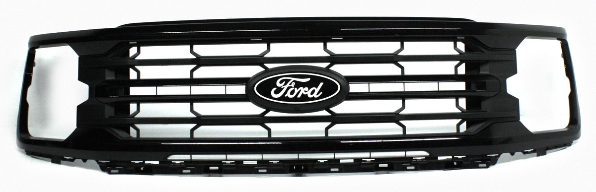 OEM Grille For Ford F150 XLT RL34-8200-BC5KBX Black surround with