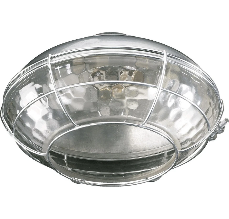 Quorum 1374-809 Hudson 9.75" Patio Light Kit in Galvanized - Image 2 of 2